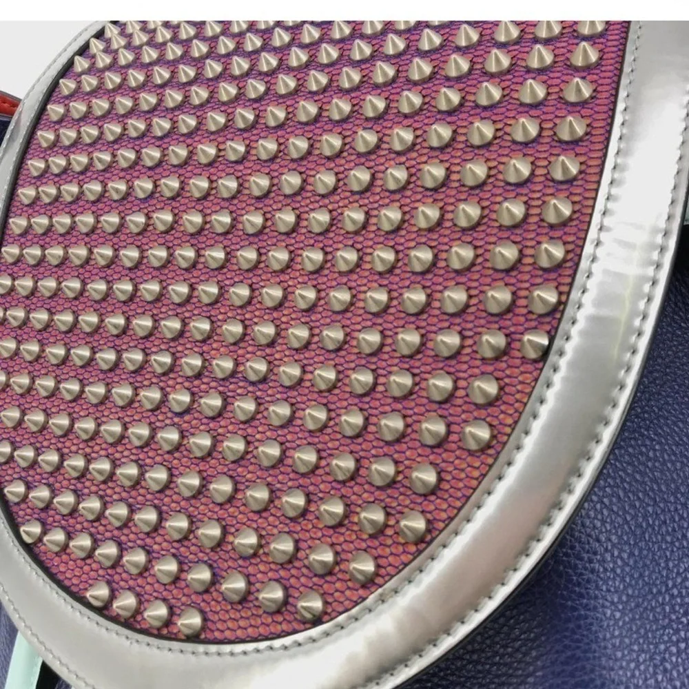 Christian Louboutin Explorafunk Spiked Leather Backpack - Like New
